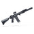 Left side of a AR-15 Shadow Crossover Grip attached to rifle B. Product made by Driven Arms Co.
