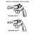 Comparison chart of Smith & Wesson Revolvers for the Bounty Hunter Smith & Wesson N Frame Stock & Arm Brace Round Butt. Product made by Midwest Industries.