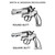 Comparison chart of Smith & Wesson Revolvers for the Bounty Hunter Smith & Wesson N Frame Stock & Arm Brace Square Butt. Product made by Midwest Industries.