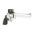 Angled side of the Acro Bounty Hunter Smith & Wesson Red Dot Mount attached to 629 Classic firearm . Product made by Midwest Industries.