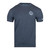 Front side of the 250 Campaign Tee - Midnight Navy. Product sold by Midwest Industries. Shop all Apparel.