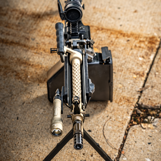 FN M249 M-LOK Handguard detail
