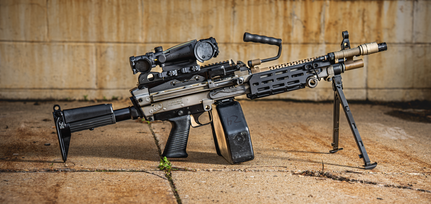 FN M249 M-LOK Handguard build