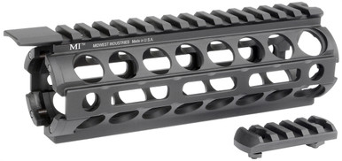 PRI AR15/M16 マウントレール 2ホール UTG PRO AR15 DROP-IN MID-LENGTH QUAD RAIL, MTU007