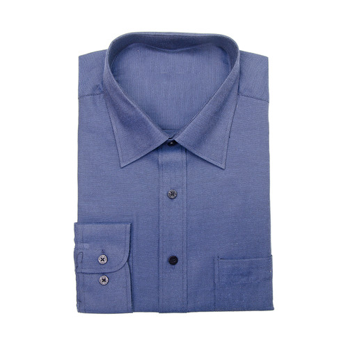 Navy Single Cuff Shirt