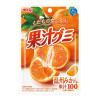 MEIJI Fruit Juice Gummy - Satsuma Mandarin 明治果汁軟糖 日本溫州蜜柑味 51g[Best Before Date: March 16, 2023] 