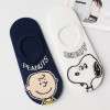 Korea Socks Women Anti-Skip No Peanuts Snoopy 韓國製 矽膠防滑船襪花生 史努比 A