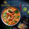 Blue Elephant Thai Premium Cooking Set Tom Yam Noodle Soup ( serves 2 ) 泰國藍象 正宗泰式風味 冬蔭功粉麵套裝(2人份) 210g 