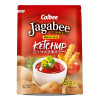 CALBEE - JAGABEE Wavecut Potato Sticks Ketchup Flavor | 宅卡B 波浪薯條 茄汁味 Bag Size (17G X5 Small Pack) 85G