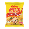 CALBEE - Potato Chips  BBQ Flavor |卡樂B 燒烤味薯片 55G