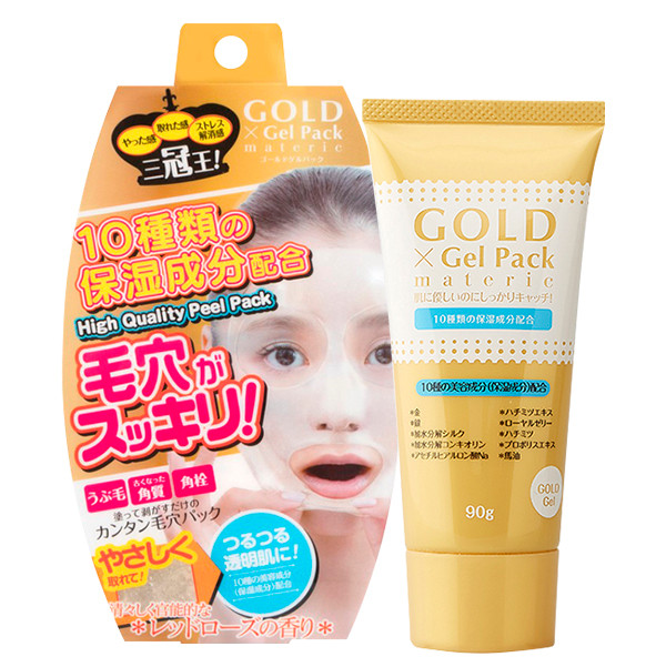 Wellness Gold Pore Cleansing Gel Pack Mask G 毛穴潔淨黃金撕拉式凍膜90g Mikoplace U S 港日韓 零食藥妝生活百貨