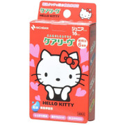 NICHIBAN Adhesive Bandage Hello Kitty (Waterproof) | 吉蒂貓 兒童 防水 膠布 [日版] 16pcs