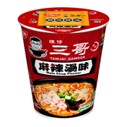 NISSIN x Tamjai Samgor Cup Noodle Mala Spicy Soup Flv | 日清 x 譚仔三哥 三小辣麻辣湯味杯麵 71g