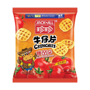 JACK'N JILL Potato Cracker Tomato Flv | 珍珍 牛仔片蕃茄味脆格薯片 35G