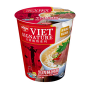 NISSIN Viet Signature Pho Cup Noodle Chicken Flavor | 日清越粉系列 牛肉味河粉 (杯裝) 59g