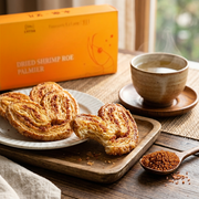 【新鮮預購品- 預計3到7天出貨】Wing Lok x Patisserie La Lune Palmier | 永樂 x 望月蝦子蝴蝶酥 (鮮香) 8s