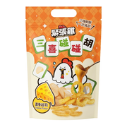 SWEATY CHICKEN Mixed Shrimp Crackers Cheese Flv | 緊張雞 三喜碰碰胡 綜合蝦餅 濃香起司味 75g