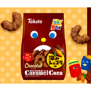TOHATO Caramel Corn Chocolate | 桃哈多 焦糖粟米條 濃厚朱古力風味 65g