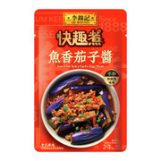LEE KUM KEE Sauce Spicy Garlic Egg-Plant | 李錦記 快趣煮 魚香茄子醬 80g