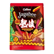 CALBEE - JAGABEE Mixed Potato Sticks Hot & Spicy Flv | 宅卡B 混合薯條 超熱浪香辣味 80g