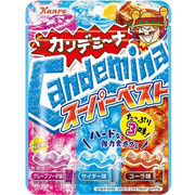 Kanro Candemina Sour Gummy Drink Mix Flavor | 甘樂 綜合汽水波浪軟糖72g