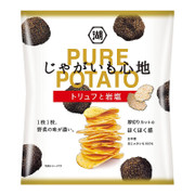 Koikeya Pure Potato Chips Truffle and Rock Salt Flavor 湖池屋 厚切薯片 松露岩鹽味 53g