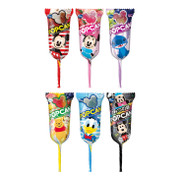 GLICO Popcan Disney Lollipop 固力果 迪士尼米奇造型 波板糖 10g  (6款口味，隨機發貨)