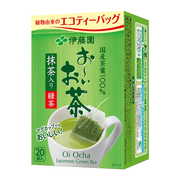 Itoen - Green Tea ECOTea Bag | 伊藤園 - 抹茶綠茶包 20pcs