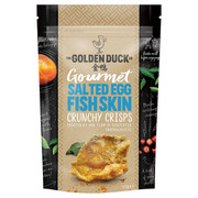 GOLDEN DUCK - Fish Skin Crisps Salted Egg Yolk Flavor | 新加坡金鴨 鹹蛋炸魚皮 54g/105g