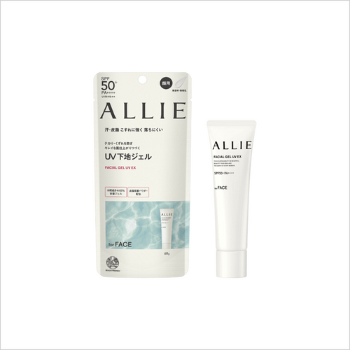 Kanebo ALLIE Facial Gel UV EX | 佳麗寶 ALLIE 高效防曬亮顏飾底乳 EX SPF50+ PA++++ 60g