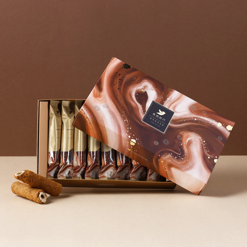 BLUEBIRD TRAVEL Café Au Lait Egg Roll | 青鳥旅行 咖啡Au Lait蛋捲禮盒 (8入) [Best Before May 01, 2026]