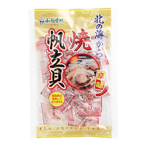 ICHIEI  Baked Large Scallop (Spicy) | 一榮 燒帆立貝大粒裝(辣味) 75g [Best Before Jun 3, 2026 ]