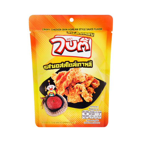 BITEE Crispy Chicken Skin Korean Sauce Flv | BITEE 香酥鷄皮 韓式醬油味 35g