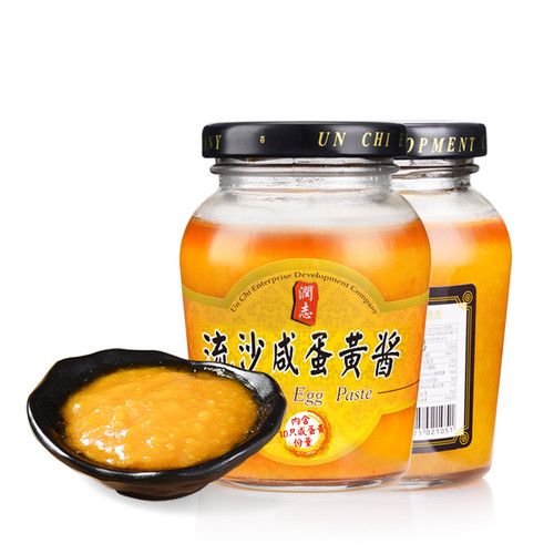 Un-Chi Salted Egg Paste 潤志 流沙鹹蛋黃醬 180g [Best Before Dec 1, 2026 ]