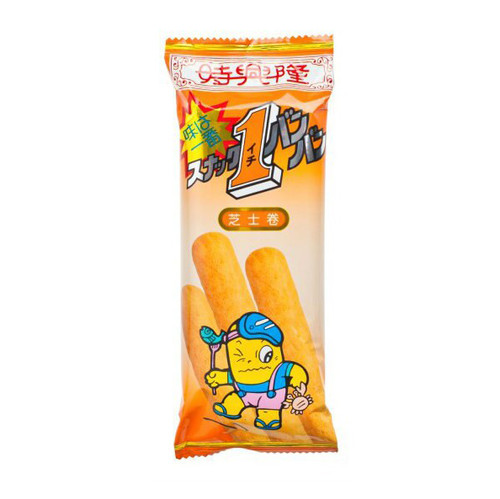 SZE HING LOONG Corn Roll Cheese Flavor | 時興隆 芝士卷 15G