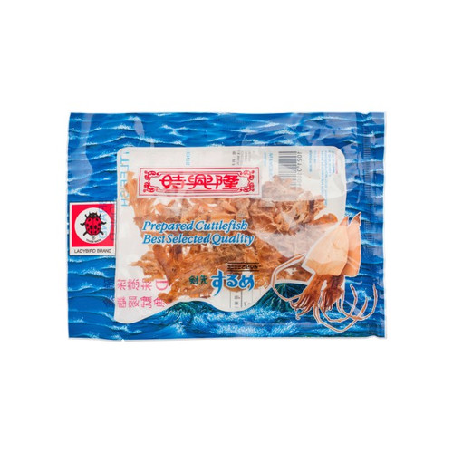 SZE HING LOONG LADYBIRD Dried Seasoned Cuttlefish | 時興隆 金龜嘜魷魚絲 13/21g