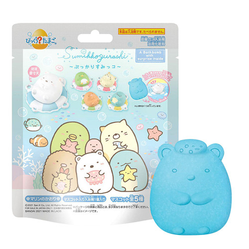 Bandai Sumikko Gurashi Collection Bath Ball | 角落生物 入浴球連隨機玩具 1pcs 