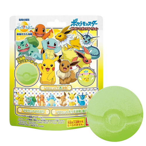 Bandai Pokemon Collection Bath Ball 寵物小精靈 寶可夢 入浴球連隨機玩具 1pcs 