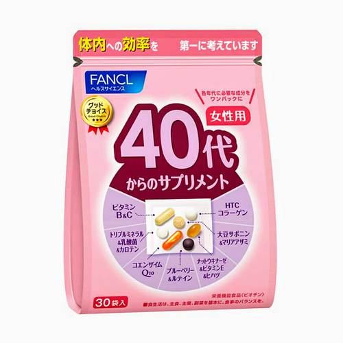 FANCL Supplement - Good Choice Women 40's 芳珂 女性 綜合營養素 40代 30Servings/240Tablets