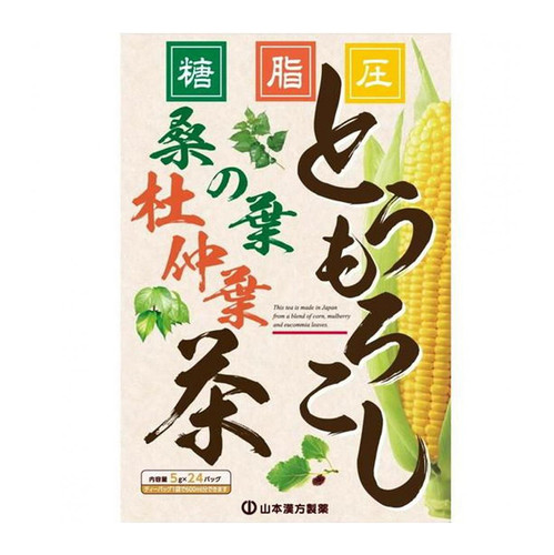 YAMAMOTO Corn Eucommia Tea 山本漢方 粟米杜仲茶 5g x 24pcs