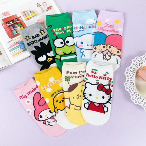 Korea Socks Kids Low Cut Sanrio 韓國製 小童短襪 Sanrio A