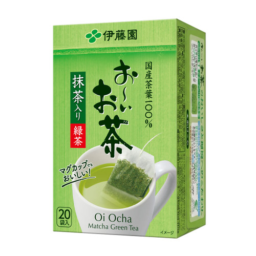ITO EN Itoen Matcha Green Tea Tea Bag | 伊藤園 綠茶包 含抹茶 20s