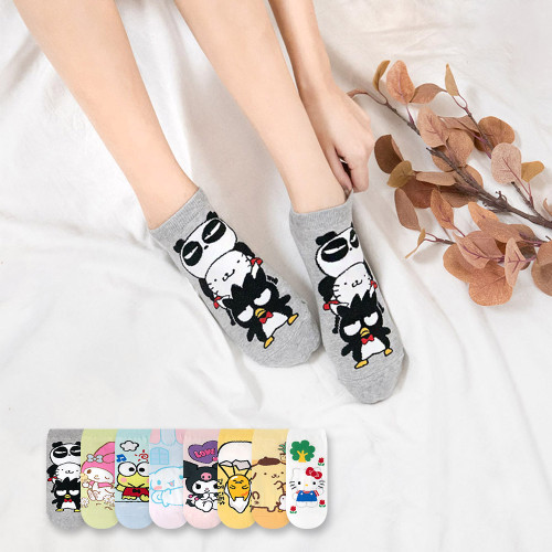 Korea Socks Women Low Cut Sanrio 韓國製 短襪 Sanrio B