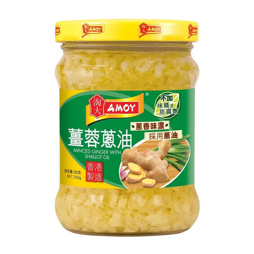 AMOY Minced Ginger with Shallot Oil  淘大 薑蓉蔥油 200G