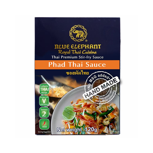 Blue Elephant Phad Thai Sauce 泰國藍象 正宗泰式風味 炒貴刁/金邊粉/河粉 醬包 120g [Best Before Apr 7, 2024]