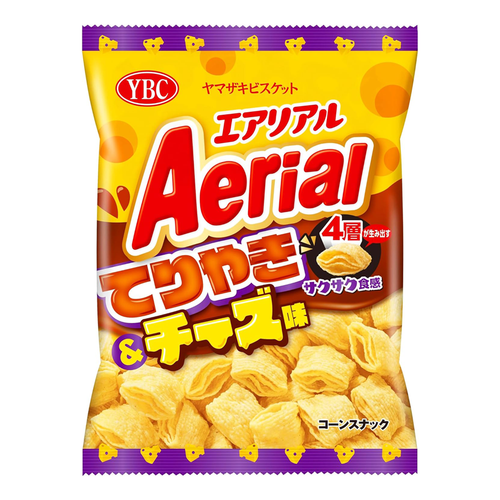 YBC AERIAL Teriyaki & Cheese Crisps | 四層脆片 燒芝士味 65g