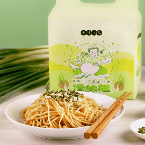 SiuTo YiLan’s San-Xing Scallion Oil Stir Noodle 小杜良品 宜蘭三星蔥油拌麵 116.5 x 4's [Best Before Nov,17,2025 ]