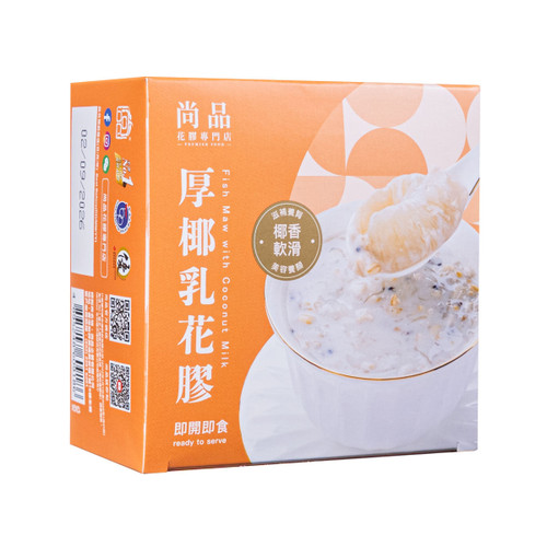 Premier Food Fish Maw w/ Coconut Milk | 尚品 厚椰乳花膠 178g  Premier Food Fish Maw w/ Coconut Milk | 尚品 厚椰乳花膠 178g