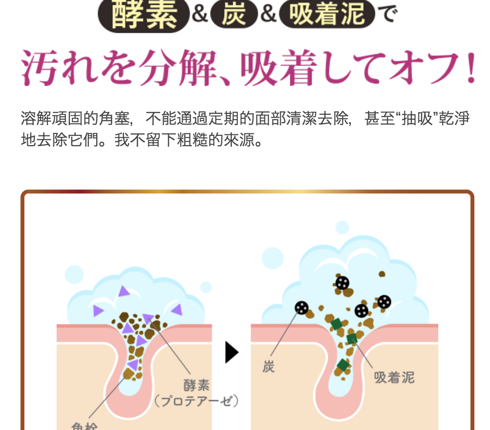 Fancl Blackhead Face Wash Powder 無添加去黑頭酵素洗顔潔面粉30回分 Mikoplace A U 港日亞零食藥妝生活百貨