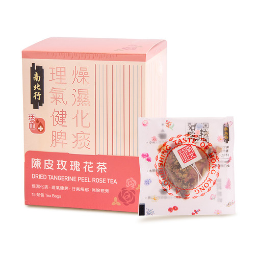 Nph Tea Bag Dried Tangerine Peel Rose 南北行陳皮玫瑰花茶包15pcs Mikoplace U S 港日韓 零食藥妝生活百貨